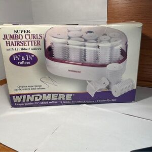 NEW in Box Windmere Super Jumbo Curls Hairsetter